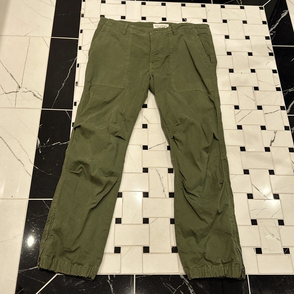 Nili Lotan cropped military pant